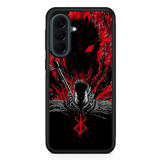 Guts Berserk The Black Swordsman Samsung Galaxy A37 Case | Samsung Galaxy A37 Rubber Phone Case