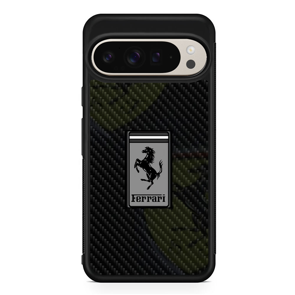 Ferrari Silvery Touch Google Pixel 9 Pro Case | Slim Protective Cover