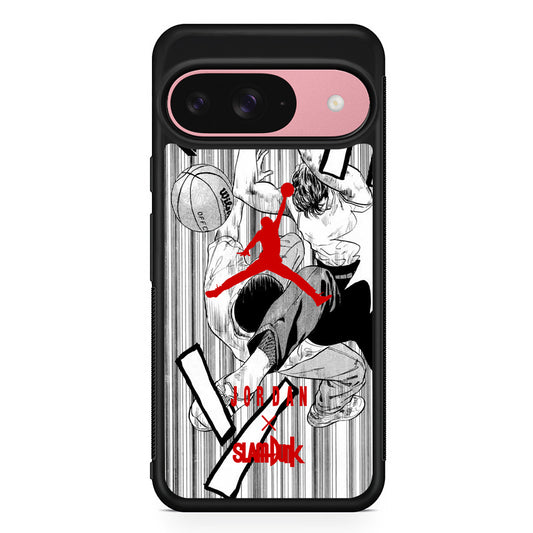 Air Jordan Slam Dunk Cover Google Pixel 9 Case | Google Pixel 9 Protective Rubber Case