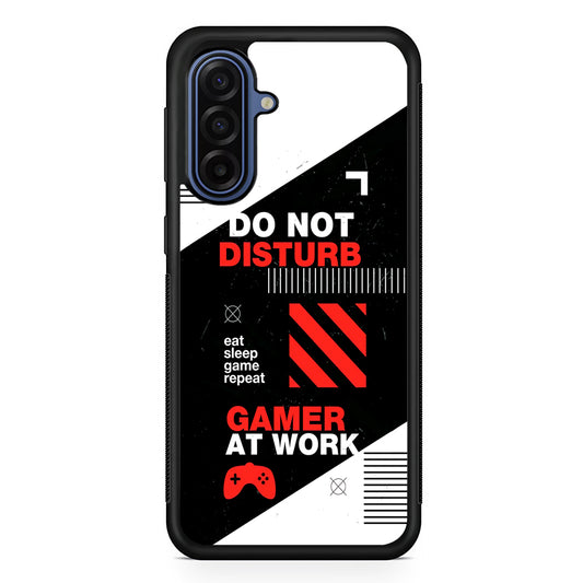 Caution and Do Not Disturb Samsung Galaxy A17 Case | Slim Protective Phone Cover