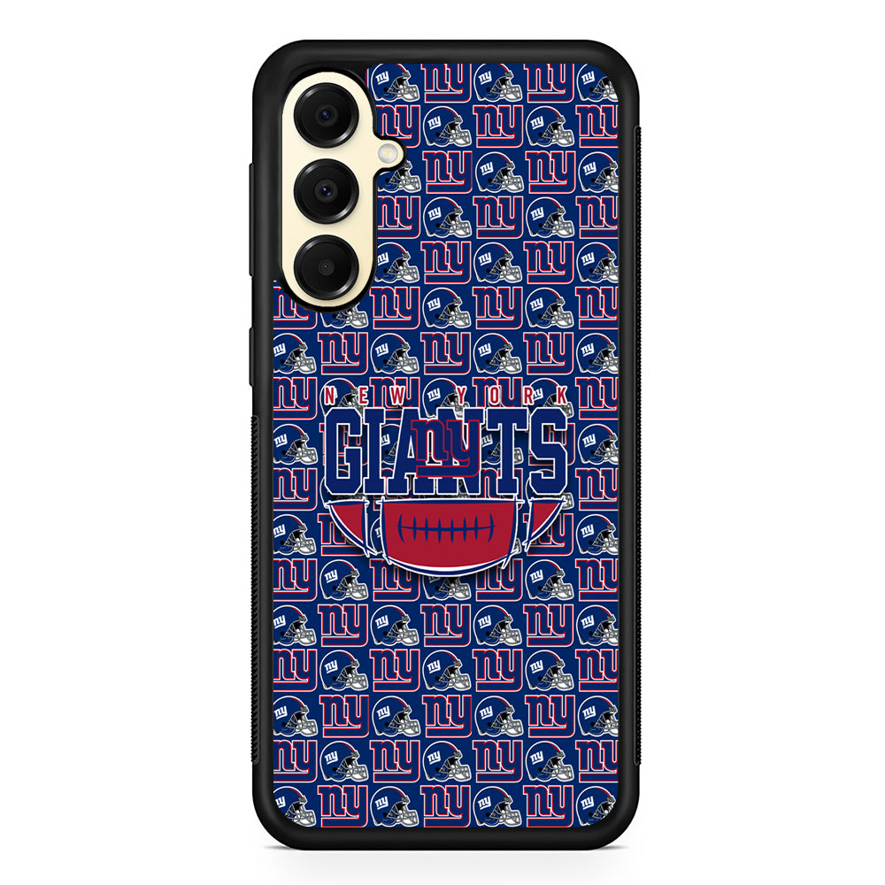 NFL New York Giants Wall Patern Samsung Galaxy A16 Case | Slim Rubber Samsung Galaxy A16 Case