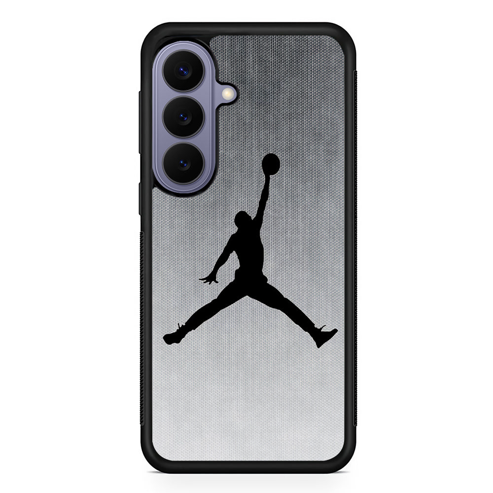Air Jordan Pattern Logo Of Pattern Samsung Galaxy S26 Case | Slim Protective Rubber Case for Samsung S26