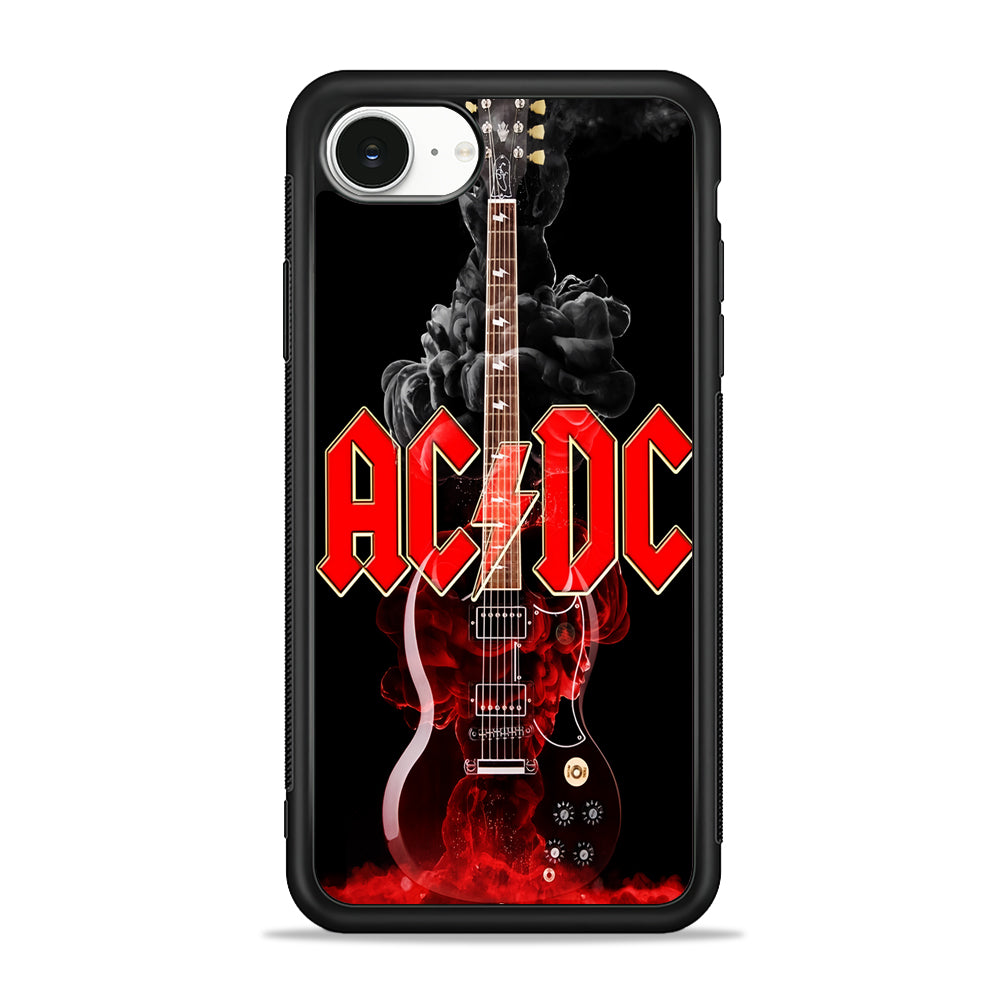 ACDC Rock Guitar iPhone 16e Case | Protective Phone Cover