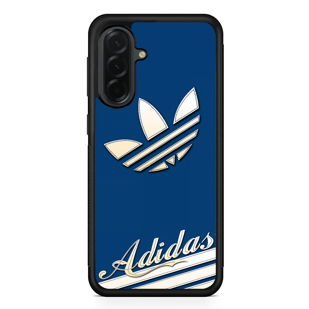 Adidas Stripe Royal Blue Samsung Galaxy A36 Case | Slim Samsung Galaxy A36 Protective Case