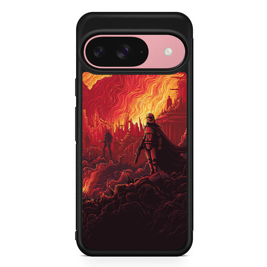 Captain Phasma Star Wars Google Pixel 9 Case | Google Pixel 9 Protective Rubber Case
