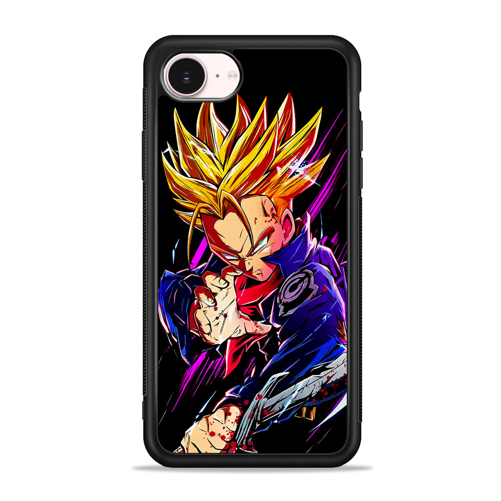 Future Trunks Dragon Ball Z iPhone 17e Case - Silicone Case