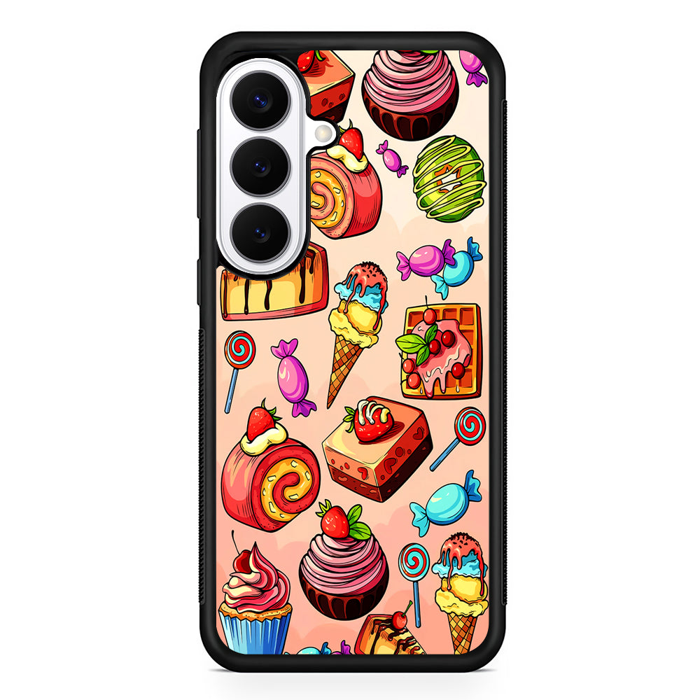 Delicious Colorful Sweets Collection Samsung Galaxy S26 Plus Case | Slim Protective Cover for Samsung Galaxy S26 Plus