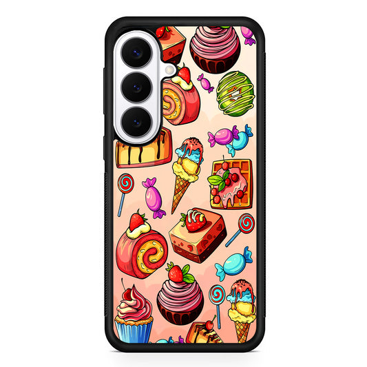 Delicious Colorful Sweets Collection Samsung Galaxy S26 Plus Case | Slim Protective Cover for Samsung Galaxy S26 Plus