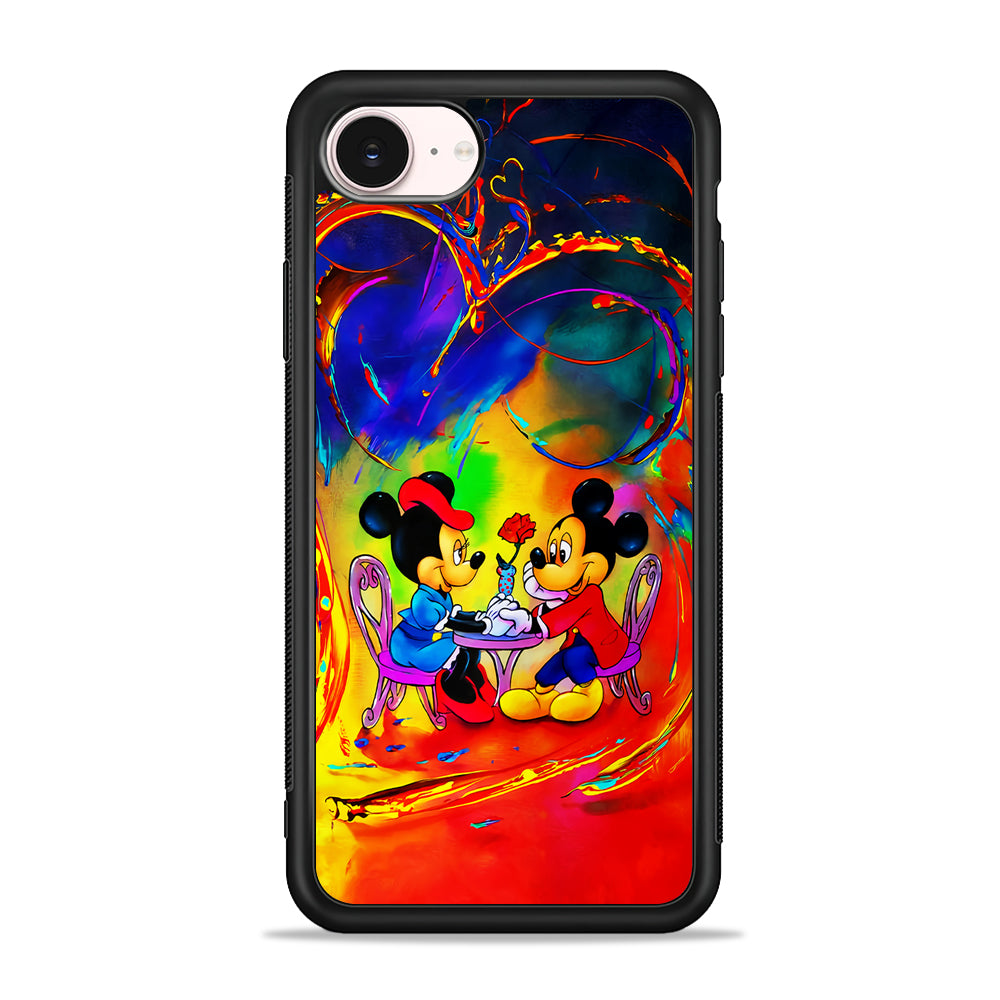 Mickey and Minnie Valentines Day iPhone 17e Case - Silicone Case