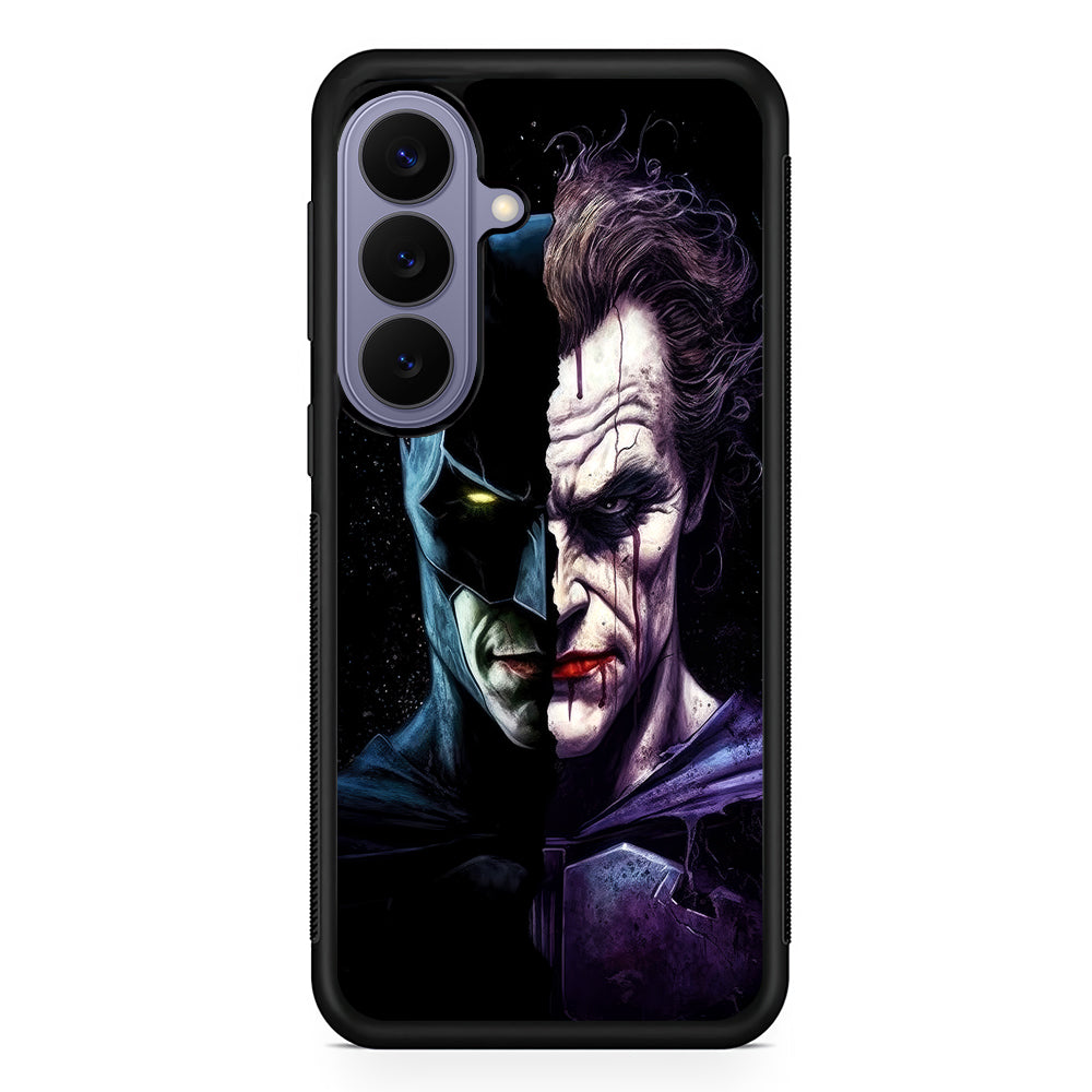 Batman Vs Joker Enemies Forever Samsung Galaxy S26 Case | Durable Rubber Case for Samsung Galaxy S26