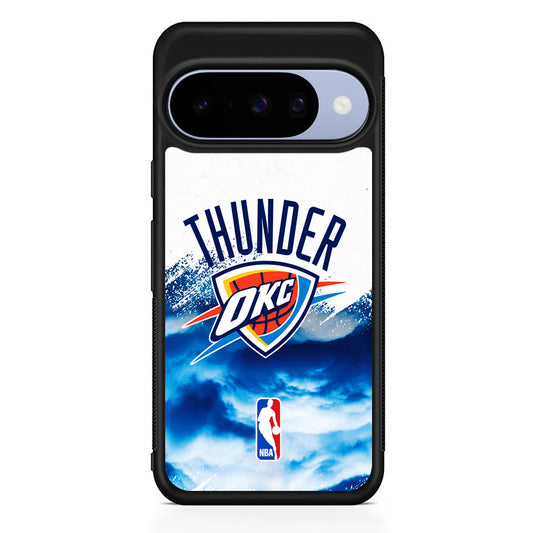 NBA Oklahoma City Thunder Team Google Pixel 10 Case | Google Pixel 10 Rubber Protective Case