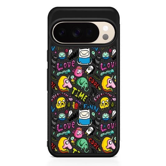 Adventure Time Pattern Google Pixel 10 Pro XL Case | Slim Google Pixel 10 Pro XL Protective Case