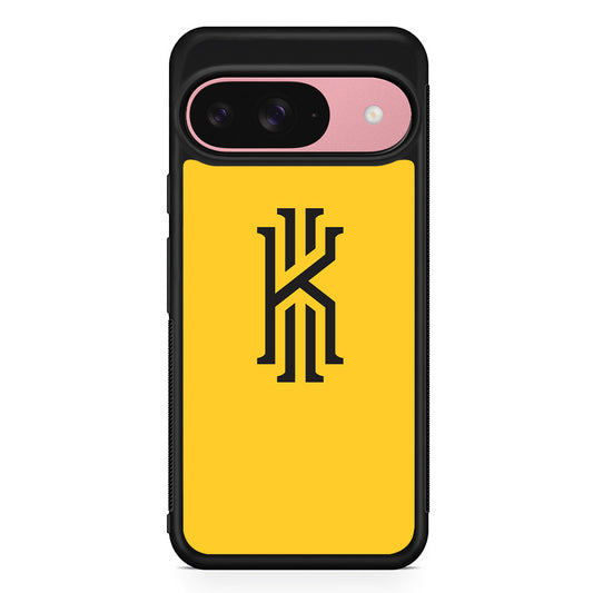 Kyrie Irving Yellow Light Google Pixel 9 Case | Google Pixel 9 Protective Rubber Case