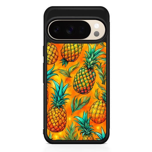 Pineapple Tropical Fruits Google Pixel 10 Pro XL Case | Slim Google Pixel 10 Pro XL Protective Case