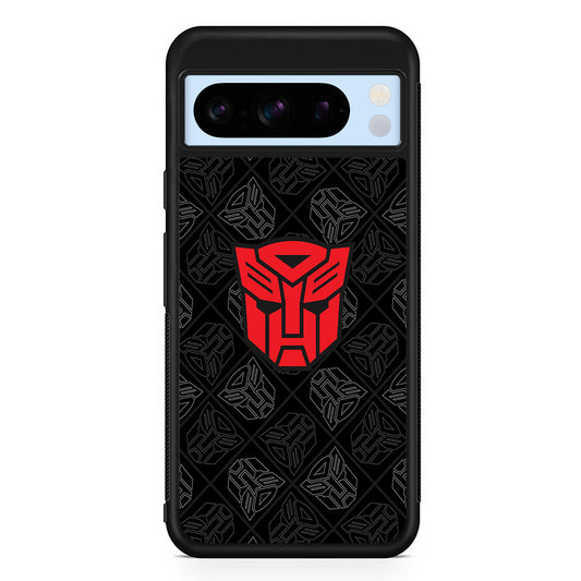 Transformers Autobot Symbol Google Pixel 8 Pro Case | Slim Rubber Case for Google Pixel 8 Pro