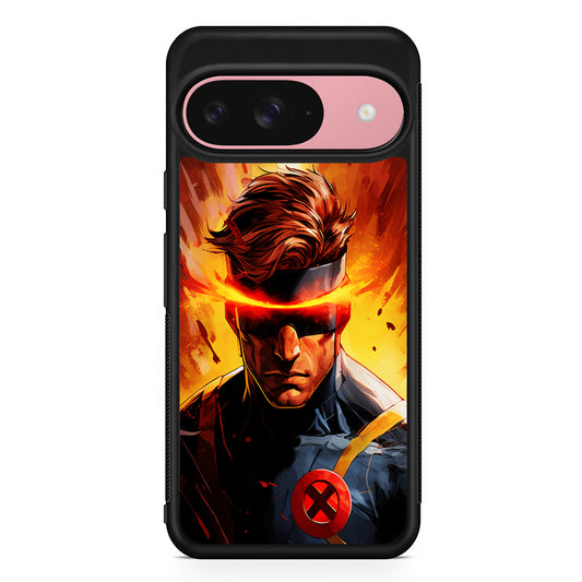 X-Men Cyclops Comics Google Pixel 9 Case | Google Pixel 9 Protective Rubber Case