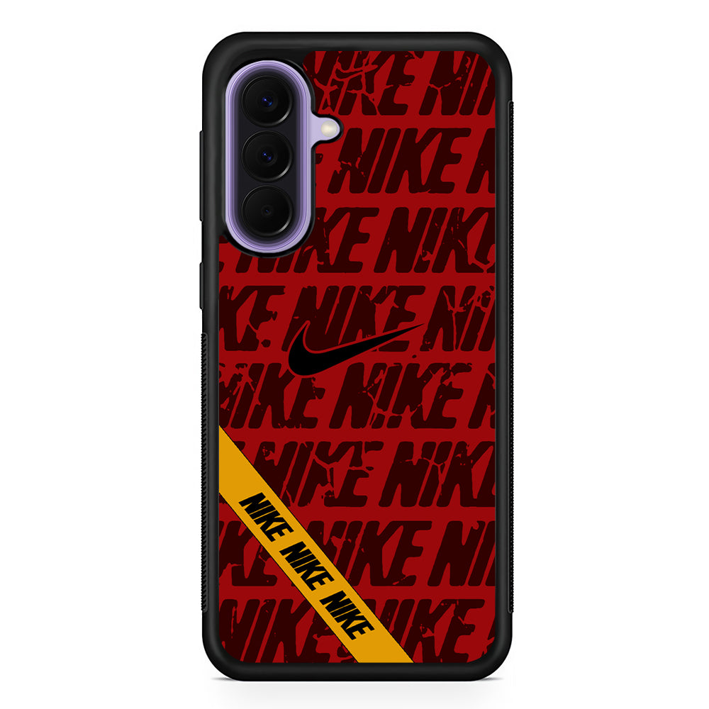 Nike Red From Lightning Samsung Galaxy A57 Case | Samsung Galaxy A57 Protective Cover