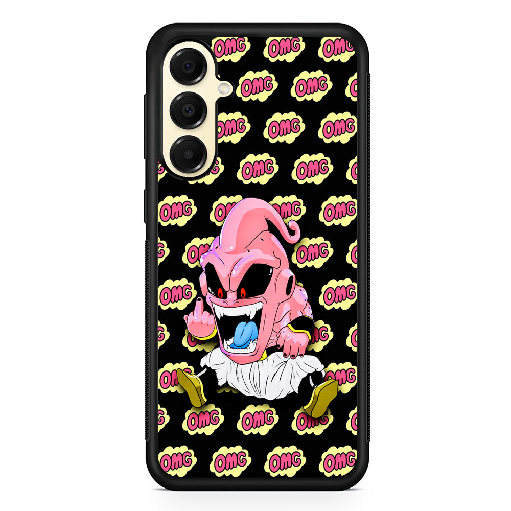 Kid Buu OMG Word Patern Samsung Galaxy A16 Case | Slim Rubber Samsung Galaxy A16 Case