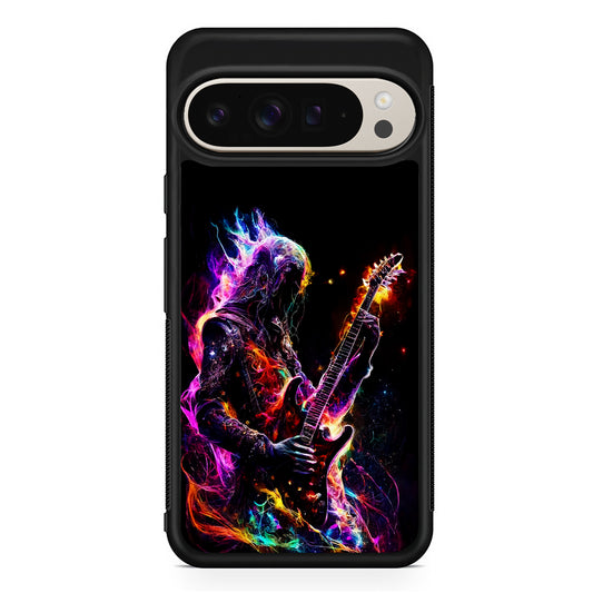 Rock Heavy Metal Guitar Google Pixel 9 Pro Case | Slim Protective Cover