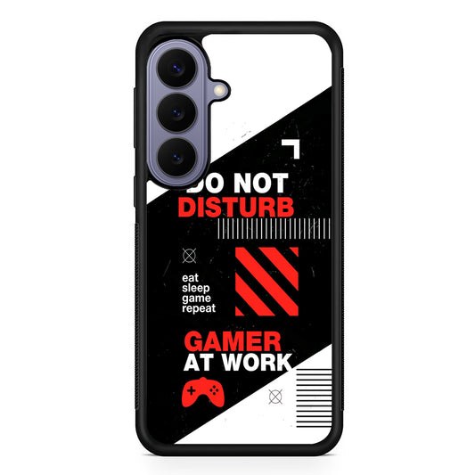 Caution and Do Not Disturb Samsung Galaxy S26 Case | Durable Rubber Case for Samsung Galaxy S26