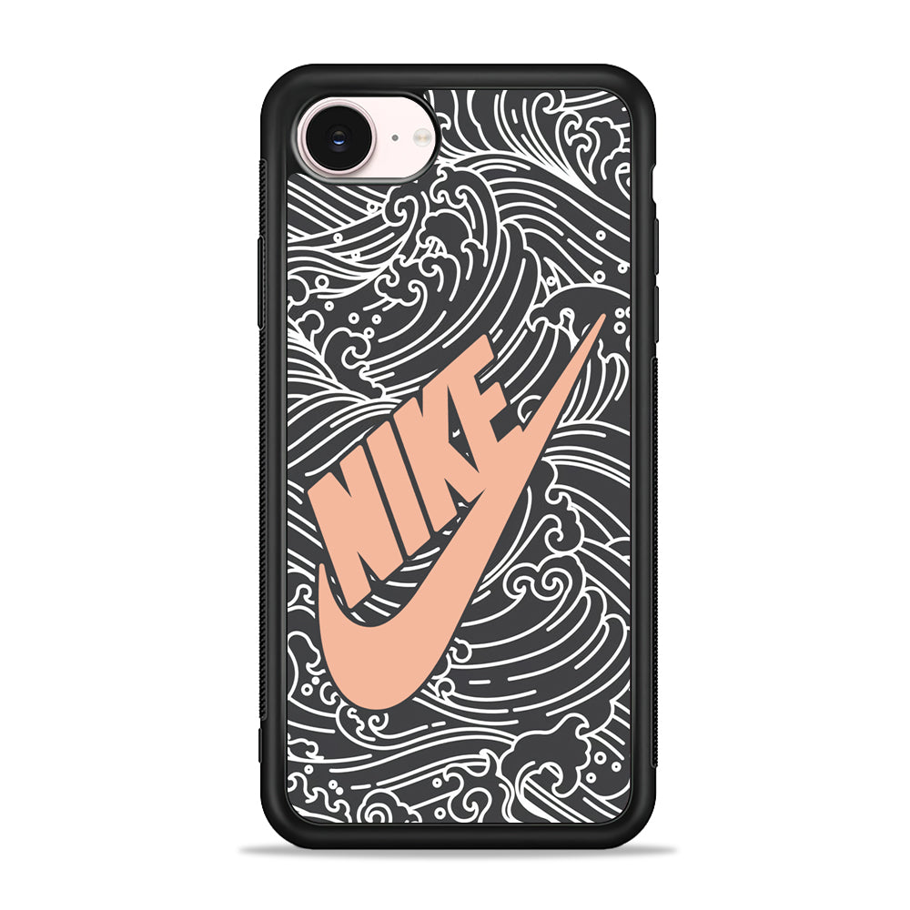 Nike Wave Pattern iPhone 17e Case - Silicone Case