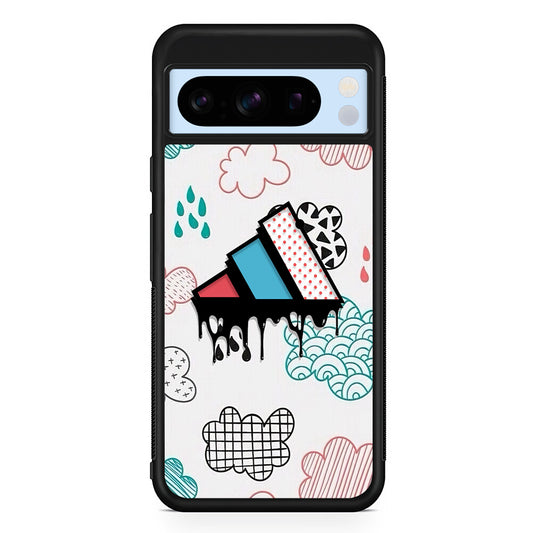 Adidas Clouds Art Google Pixel 8 Pro Case | Slim Protective Cover