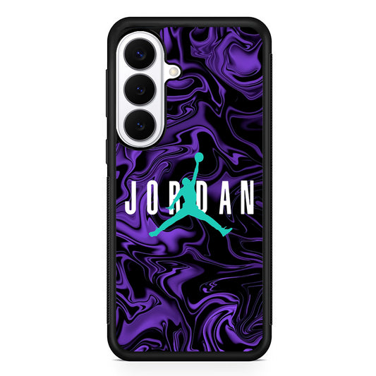 Air Jordan Purple Abstract Samsung Galaxy S26 Plus Case | Lightweight Protective Cover for Galaxy S26 Plus