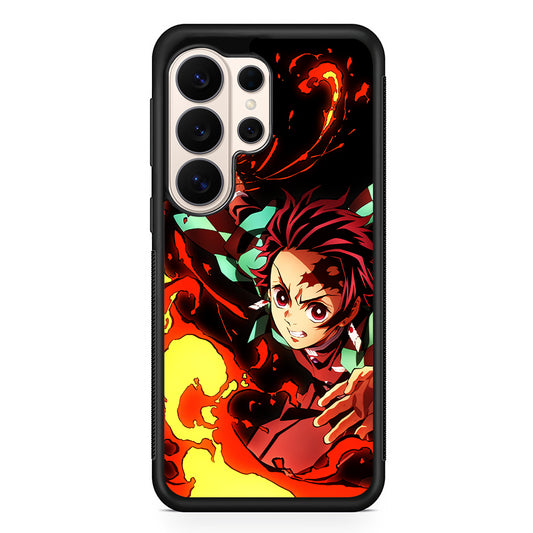 Demon Slayer Tanjiro Battle Mode Samsung Galaxy S26 Ultra Case | Slim Protective Case for Samsung Galaxy S26 Ultra