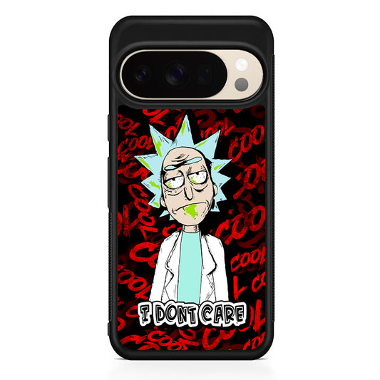 Dr Rick I Don't Care Google Pixel 10 Pro XL Case | Slim Google Pixel 10 Pro XL Protective Case