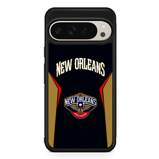 NBA New Orleans Pelicans Jersey Google Pixel 9 Pro Case | Slim Protective Cover