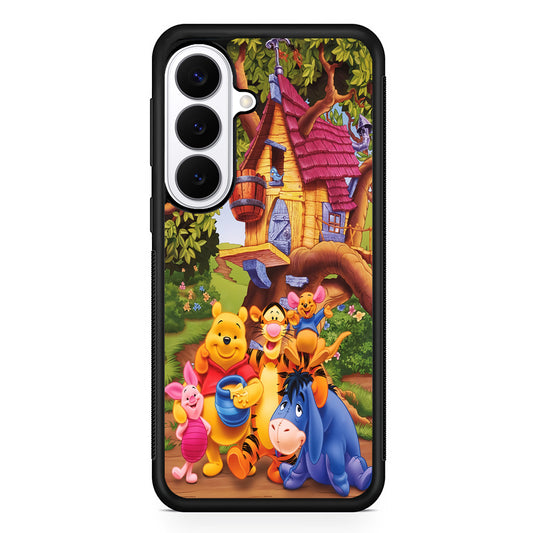 Winnie The Pooh Family Character Samsung Galaxy S26 Plus Case | Slim Protective Cover for Samsung Galaxy S26 Plus