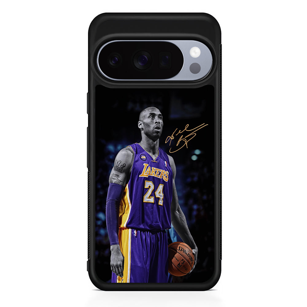 Kobe Bryant Legend Google Pixel 10 Pro Case | Google Pixel 10 Rubber Protective Case