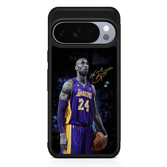 Kobe Bryant Legend Google Pixel 10 Pro Case | Slim Google Pixel 10 Pro Rubber Case