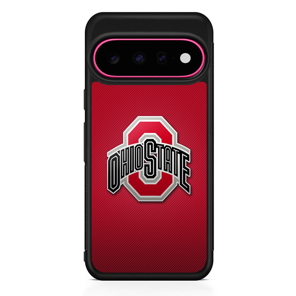 Ohio State Logo Red Google Pixel 11 Case | Slim Shockproof Cover