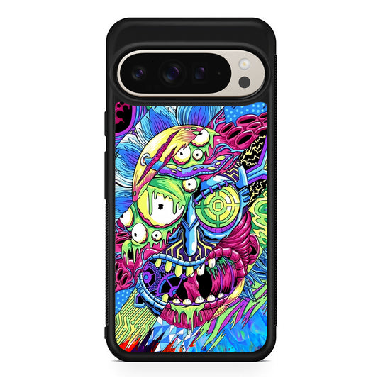Rick Colour Trippy Google Pixel 9 Pro Case | Slim Protective Cover