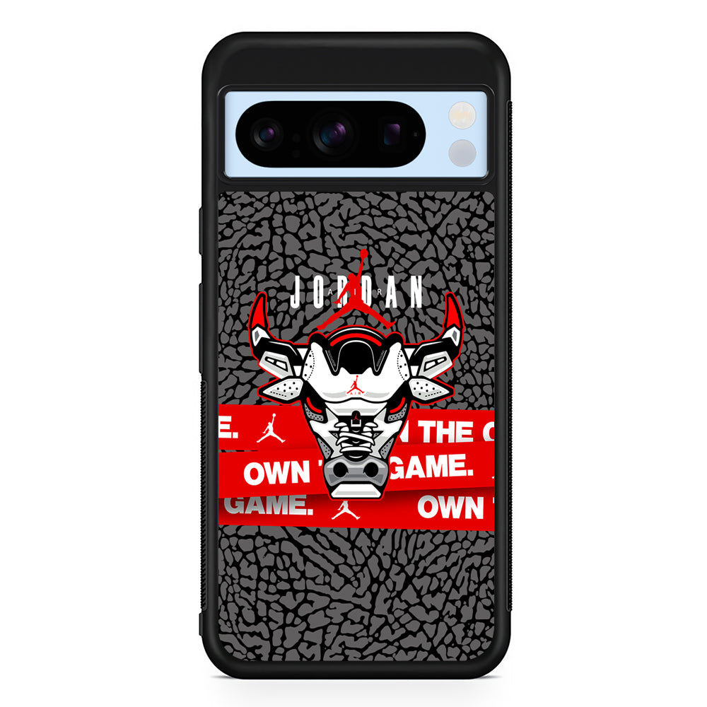 Air Jordan The Bull Head Google Pixel 8 Pro Case | Slim Protective Cover
