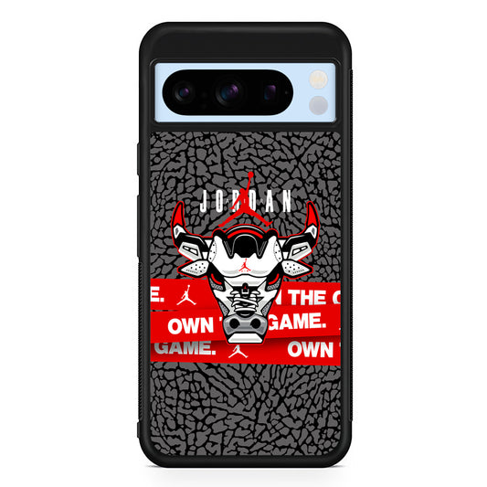 Air Jordan The Bull Head Google Pixel 8 Pro Case | Slim Protective Cover