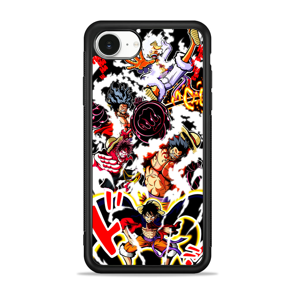 One Piece Luffy Gear Transformation iPhone 16e Case | Protective Phone Cover