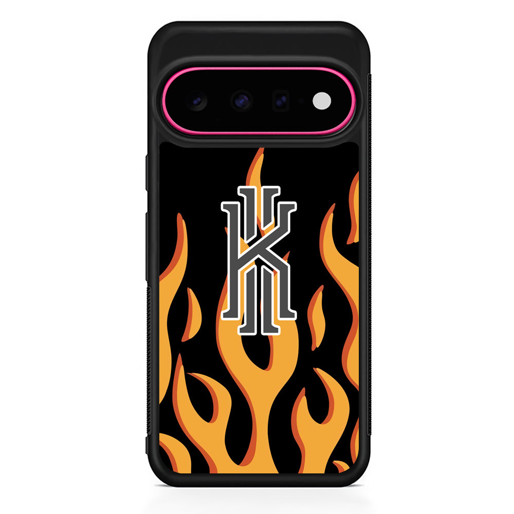 Kyrie Irving Burning Logo Google Pixel 11 Case - Stylish Protective Phone Case