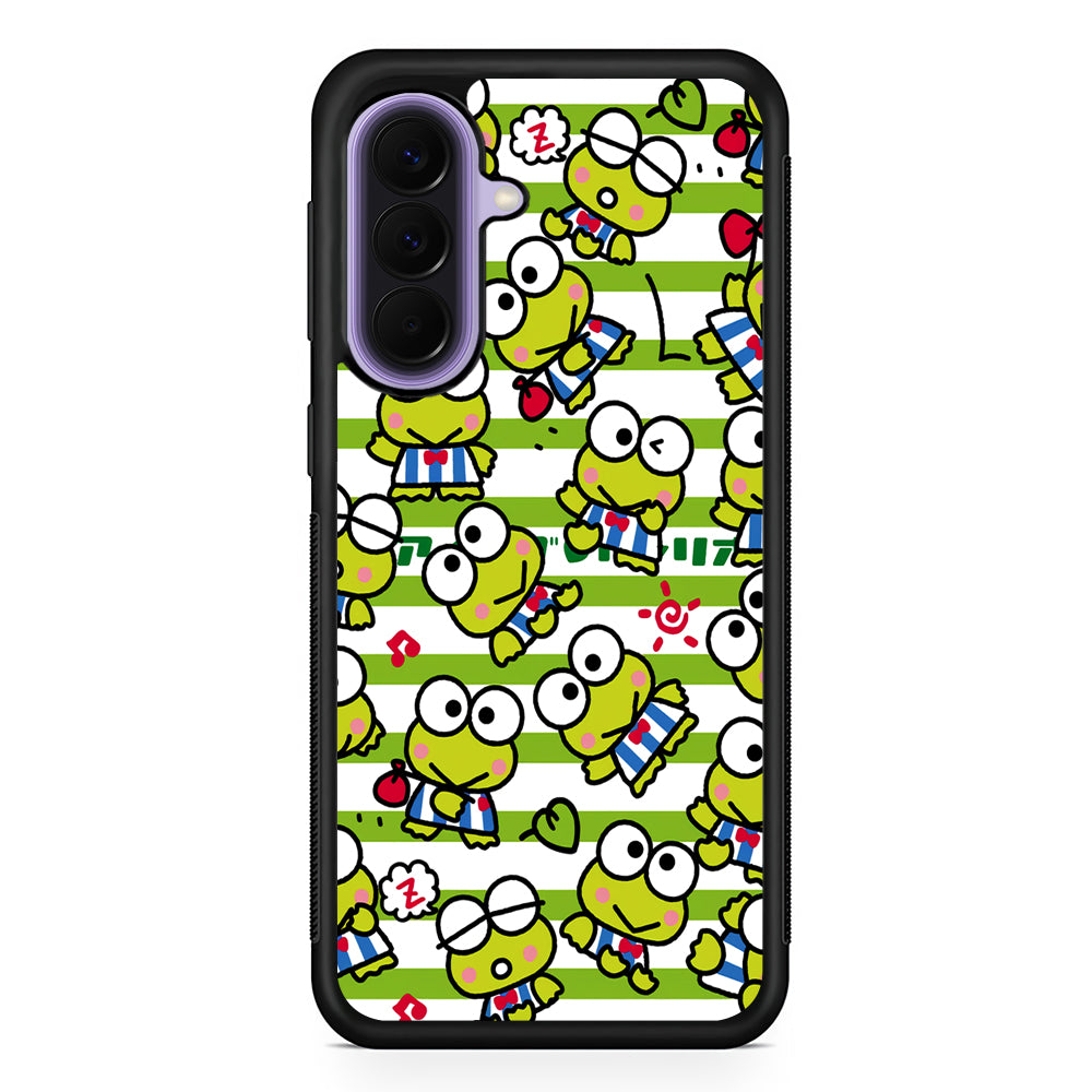 Keroppi Want to Vacation Samsung Galaxy A57 Case | Slim Samsung Galaxy A57 Rubber Case