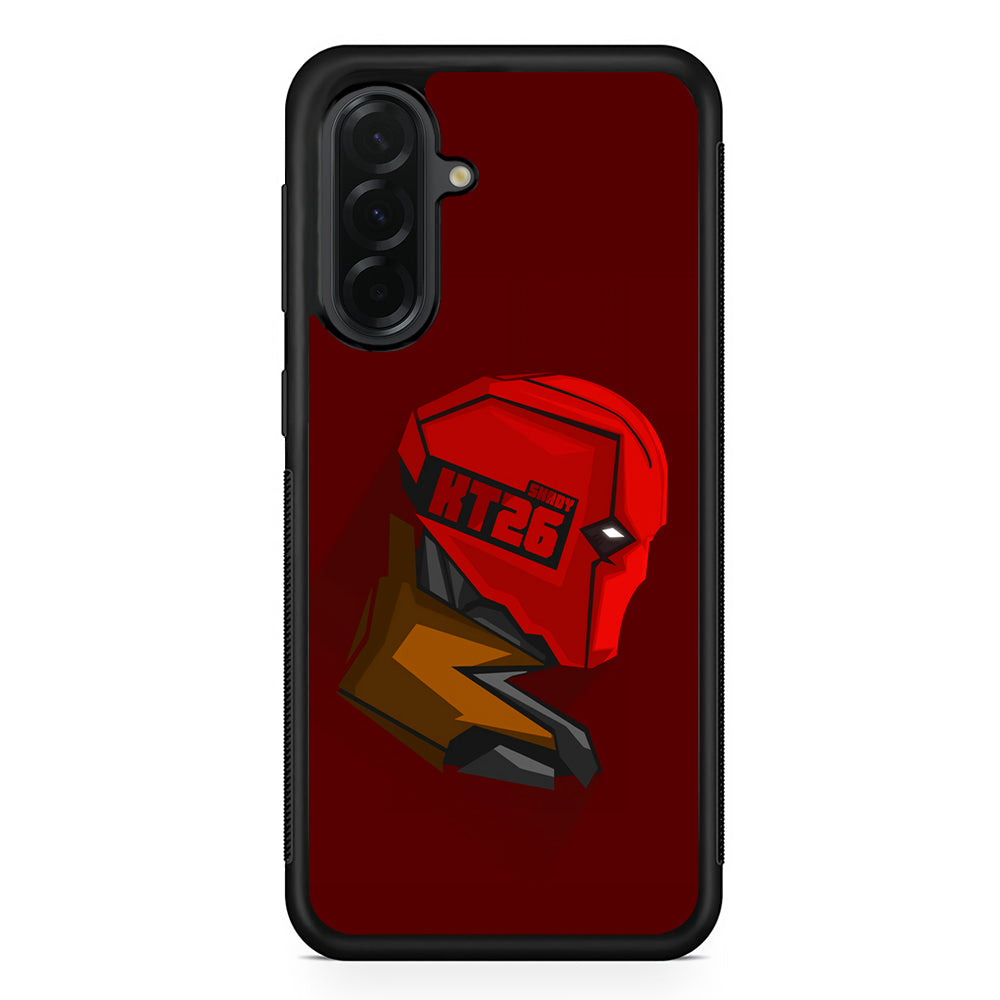 Red Hood Pop Head Samsung Galaxy A36 Case | Protective Rubber Cover