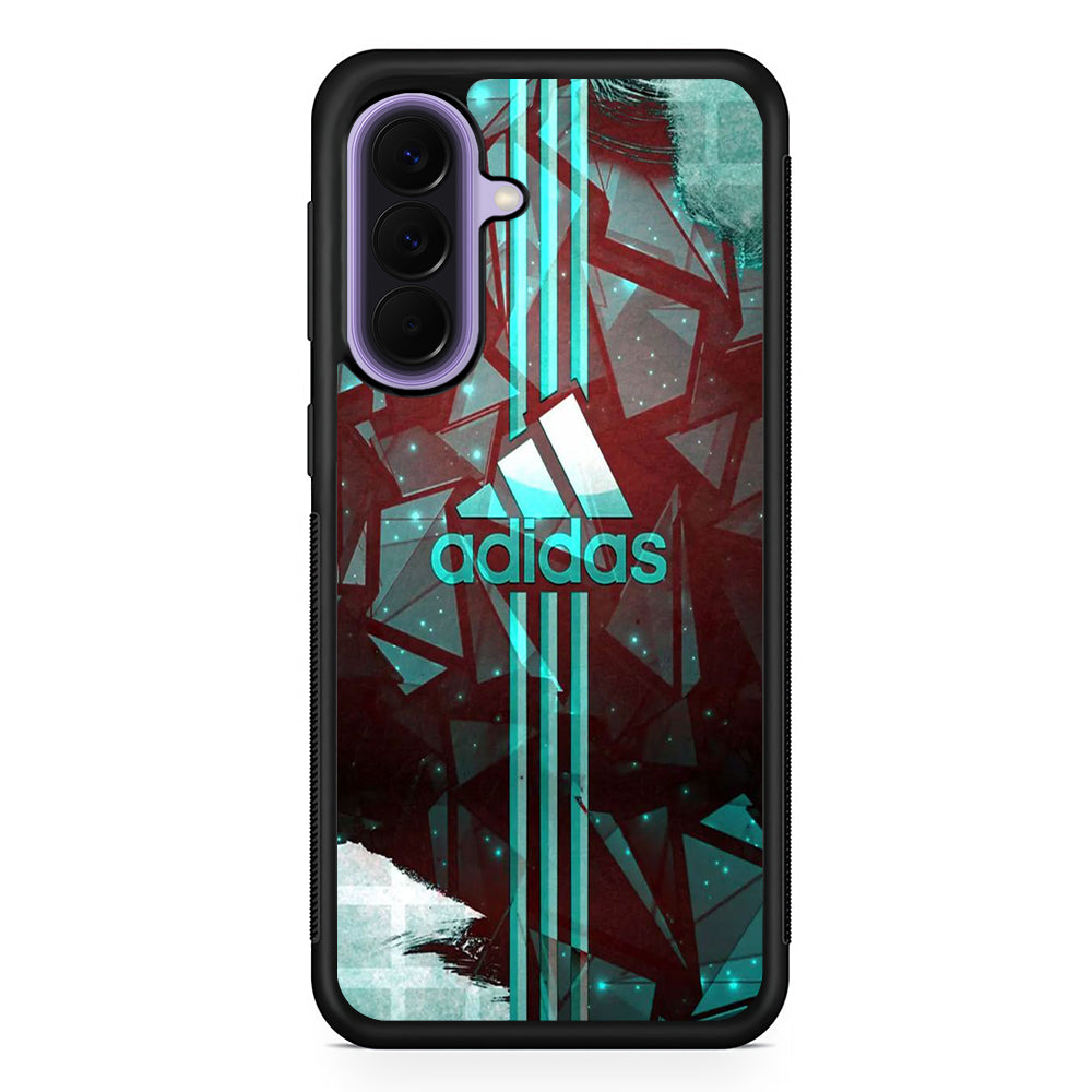 Adidas Green Light Abstract Samsung Galaxy A57 Case | Slim Samsung Galaxy A57 Rubber Case