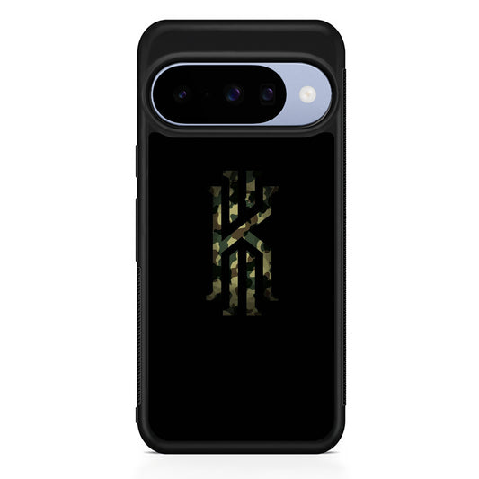 Kyrie Irving Black Camo Google Pixel 10 Case | Google Pixel 10 Rubber Protective Case