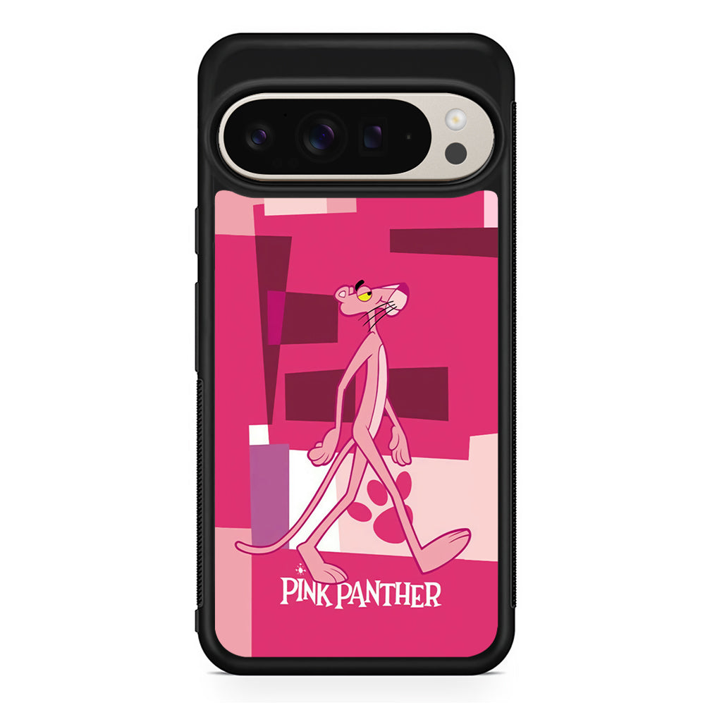 Pink Panther Walk Away Google Pixel 9 Pro Case | Slim Protective Cover
