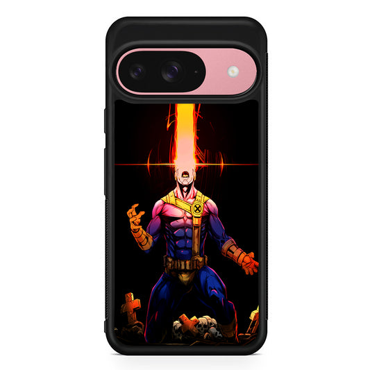 X-Men Cyclops Angry Google Pixel 9 Case | Google Pixel 9 Protective Rubber Case