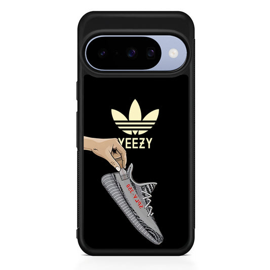 Adidas Yeezy Grey Shoes Google Pixel 10 Case | Google Pixel 10 Rubber Protective Case