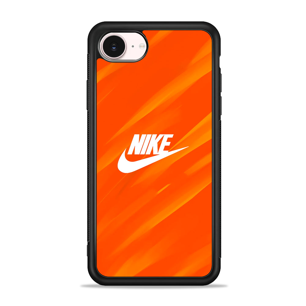 Nike Orange Vibes iPhone 17e Case - Silicone Case