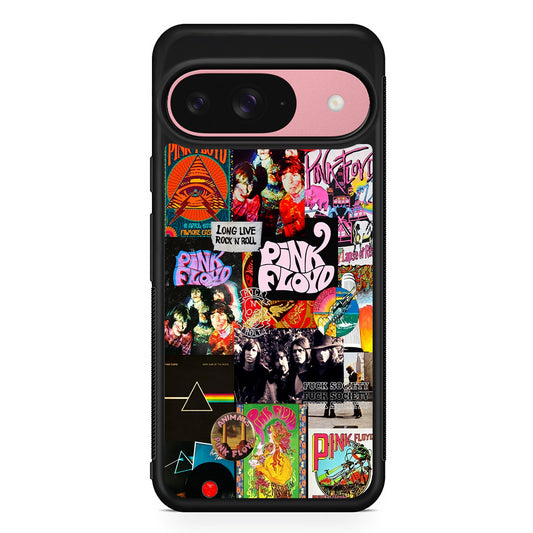 Pink Floyd Rock Aesthetic Google Pixel 9 Case | Google Pixel 9 Protective Rubber Case