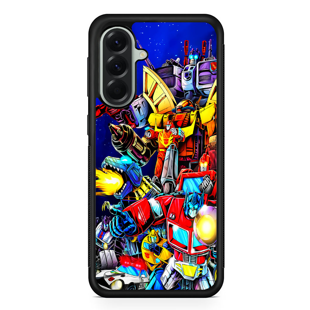 Autobot From Transformers Samsung Galaxy A56 Case | Samsung Galaxy A56 Protective Rubber Case