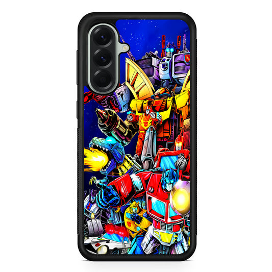 Autobot From Transformers Samsung Galaxy A56 Case | Samsung Galaxy A56 Protective Rubber Case